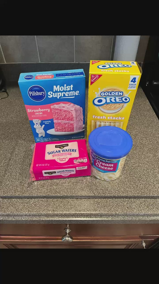 🍓 The Half Baked Oven – Strawberry Shortcake Cake Cookies Strictly Cookies